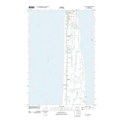 2011 Map of Ocean Park, 2011 Print
