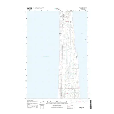 2017 Map of Ocean Park, 2017 Print