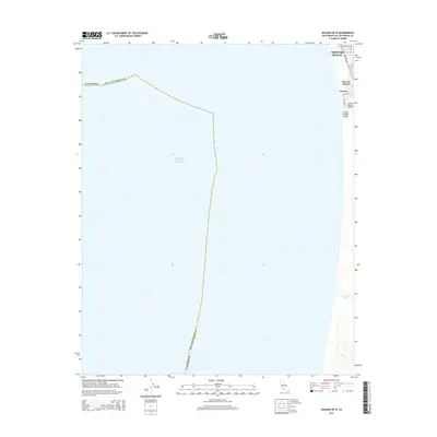 2015 Map of Oceano OE W, 2015 Print