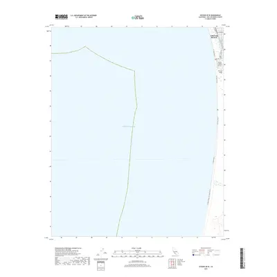 2018 Map of Oceano OE W, 2018 Print