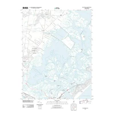 2011 Map of Oceanville, 2011 Print