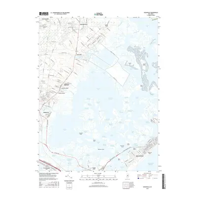 2016 Map of Oceanville, 2016 Print