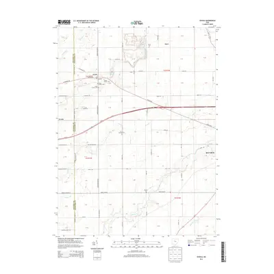 2013 Map of Oceola, 2013 Print
