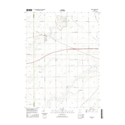 2016 Map of Oceola, 2016 Print