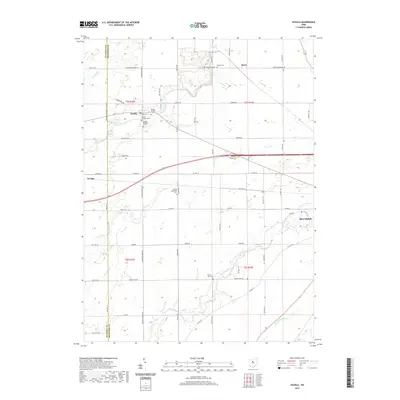 2019 Map of Oceola, 2019 Print