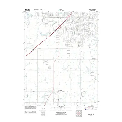 2012 Map of Ocheltree, 2012 Print