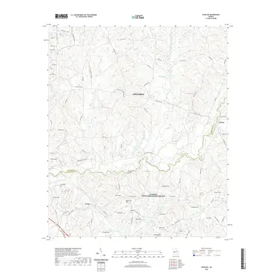 2020 Map of Ochillee, 2020 Print