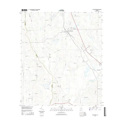2014 Map of Ochlocknee, 2014 Print