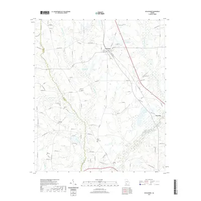 2020 Map of Ochlocknee, 2020 Print