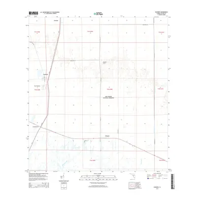 2015 Map of Ochopee, 2015 Print