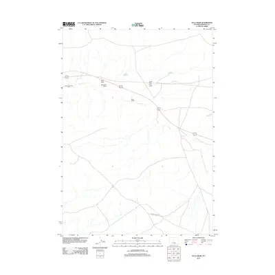 2012 Map of Ocla Draw, 2012 Print