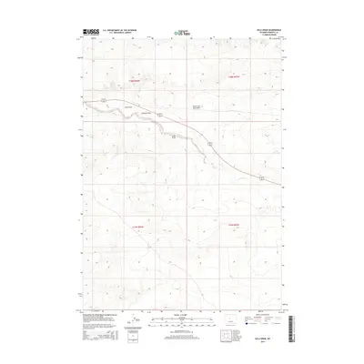 2015 Map of Ocla Draw, 2015 Print