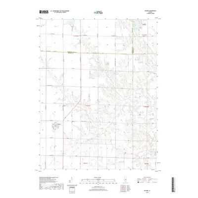 2018 Map of Oconee, 2018 Print