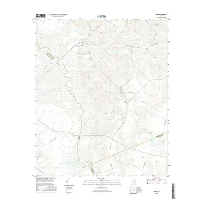 2017 Map of Oconee, 2017 Print