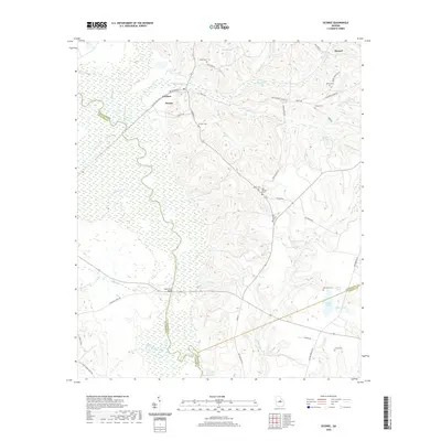 2020 Map of Oconee, 2020 Print