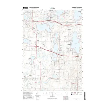 2015 Map of Oconomowoc East, 2015 Print