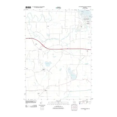 2010 Map of Oconomowoc West, 2010 Print