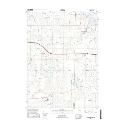 2015 Map of Oconomowoc West, 2015 Print