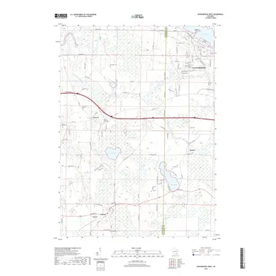 2018 Map of Oconomowoc West, 2018 Print
