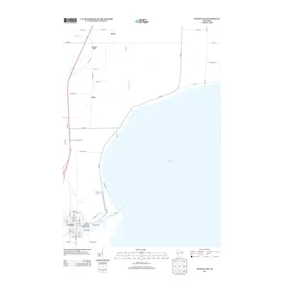 2013 Map of Oconto East, 2013 Print