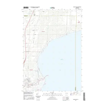 2015 Map of Oconto East, 2015 Print