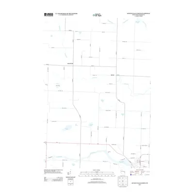 2013 Map of Oconto Falls North, 2013 Print