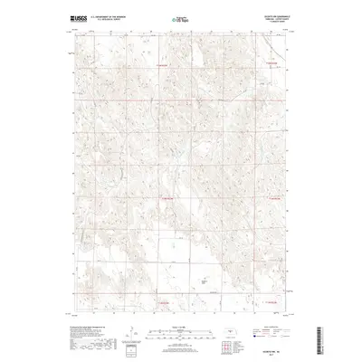 2017 Map of Oconto NW, 2017 Print