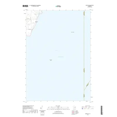 2018 Map of Oconto SE, 2018 Print