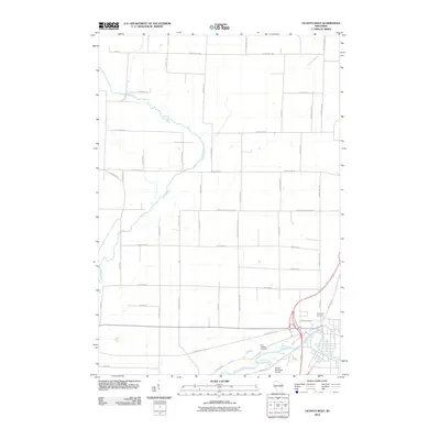 2010 Map of Oconto West, 2010 Print