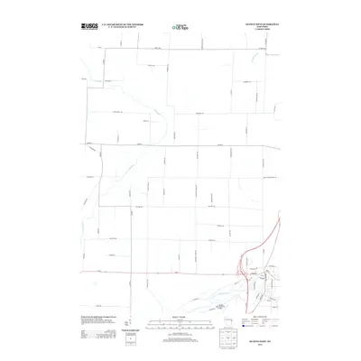 2013 Map of Oconto West, 2013 Print
