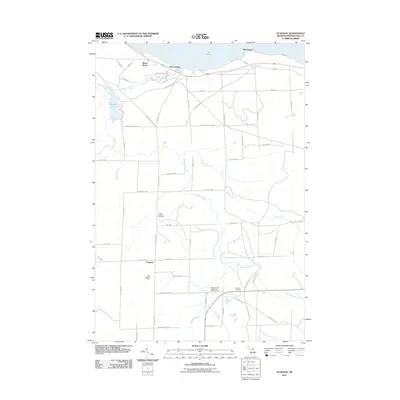 2011 Map of Ocqueoc, 2011 Print