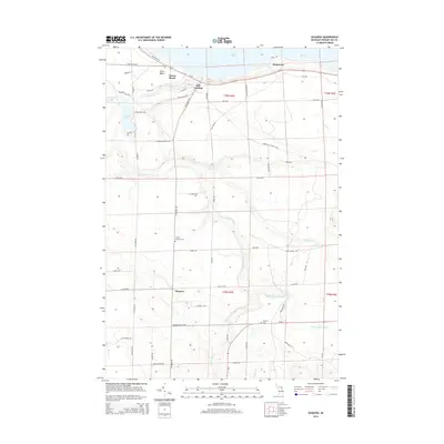 2014 Map of Ocqueoc, 2014 Print