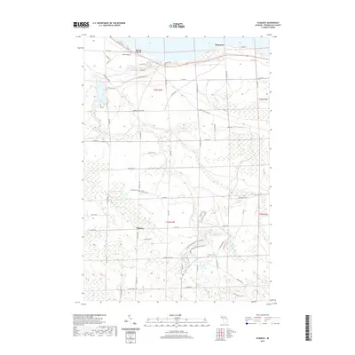 2019 Map of Ocqueoc, 2019 Print