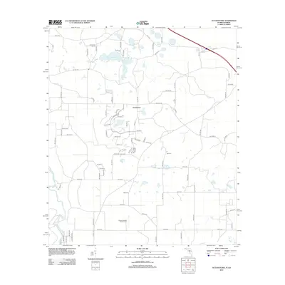 2012 Map of Octahatchee, 2012 Print