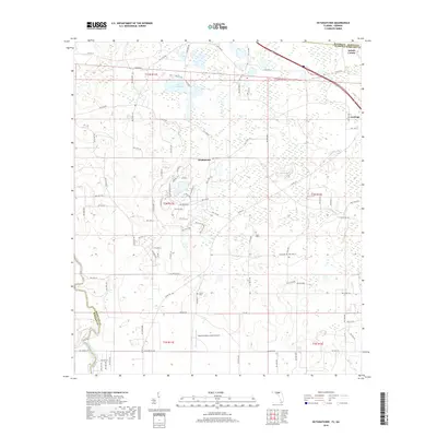 2018 Map of Octahatchee, 2018 Print