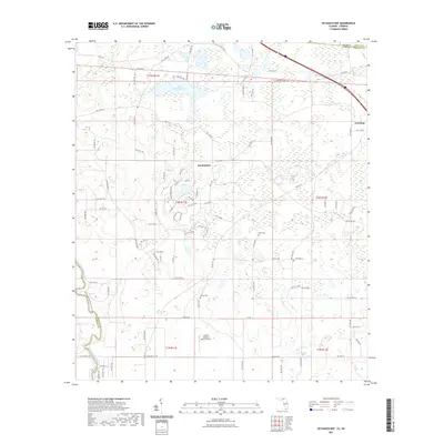 2021 Map of Octahatchee, 2021 Print