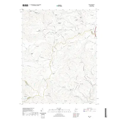 2019 Map of Odd, 2019 Print