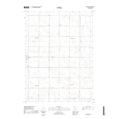 2018 Map of Odebolt East, 2018 Print