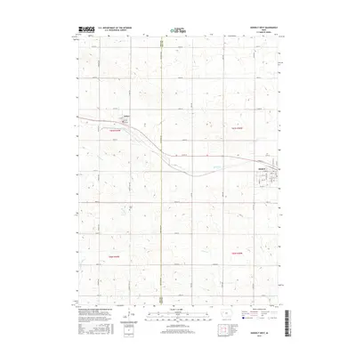 2015 Map of Odebolt West, 2015 Print