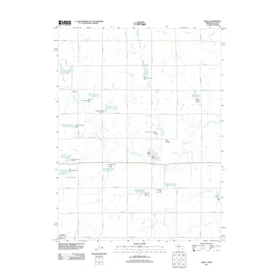 2011 Map of Odell, 2011 Print