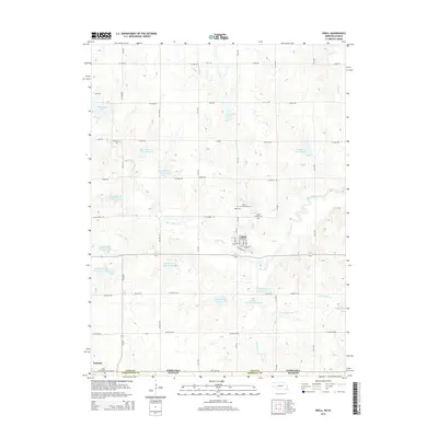 2014 Map of Odell, 2014 Print