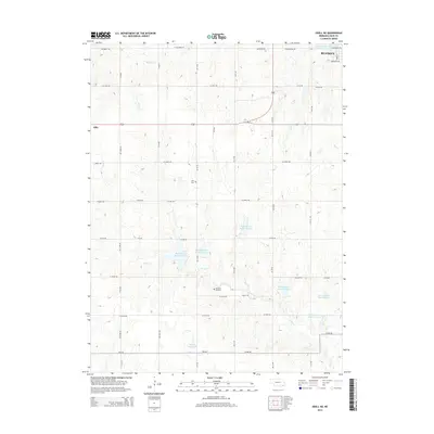 2014 Map of Odell NE, 2014 Print