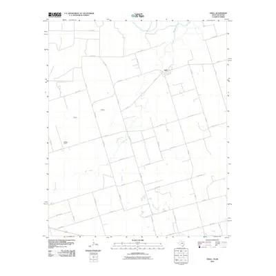 2010 Map of Odell, 2010 Print