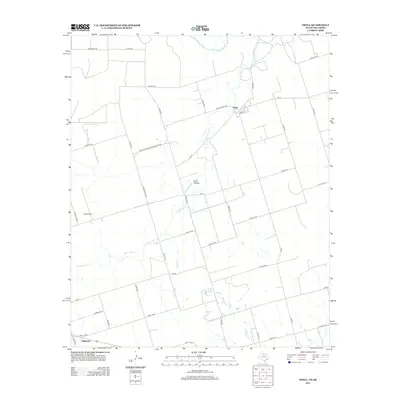 2012 Map of Odell, 2012 Print