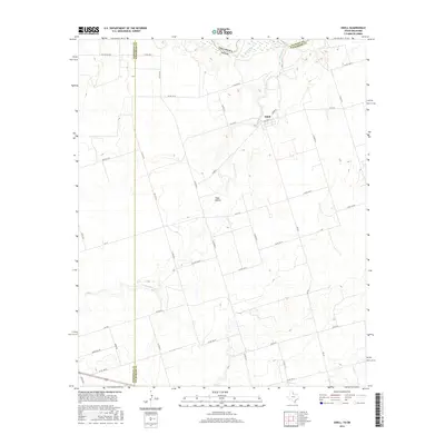 2016 Map of Odell, 2016 Print