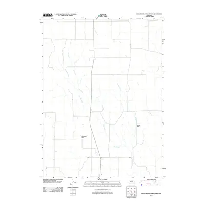 2011 Map of Odencranze Table North, 2011 Print