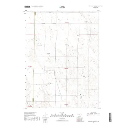 2017 Map of Odencranze Table North, 2017 Print