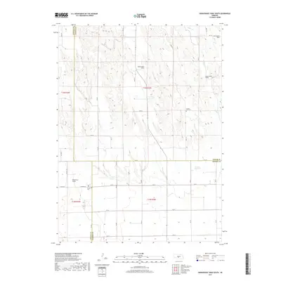 2017 Map of Odencranze Table South, 2017 Print