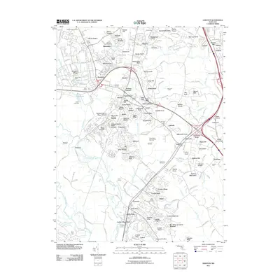 2011 Map of Odenton, 2011 Print