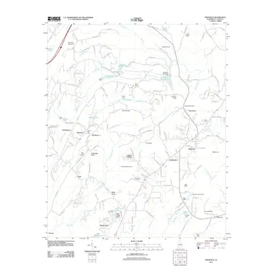 2011 Map of Odenville, 2011 Print